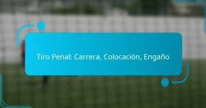 Tiro Penal: Carrera, Colocación, Engaño